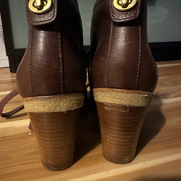 EUC Coach Nikol leather booties size 6.5 - Picture 3 of 13